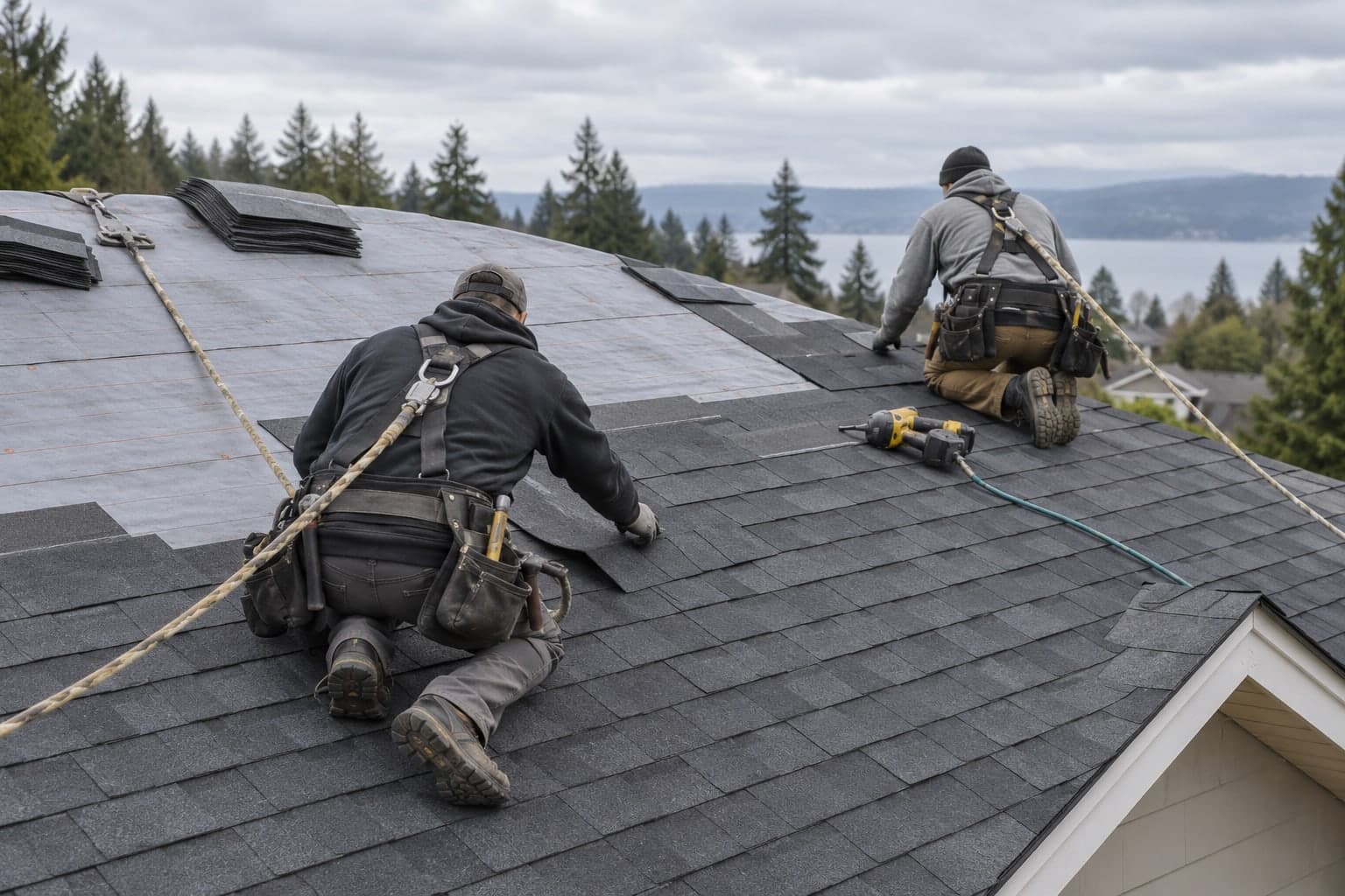 TJ Lopez — roofing and exterior work